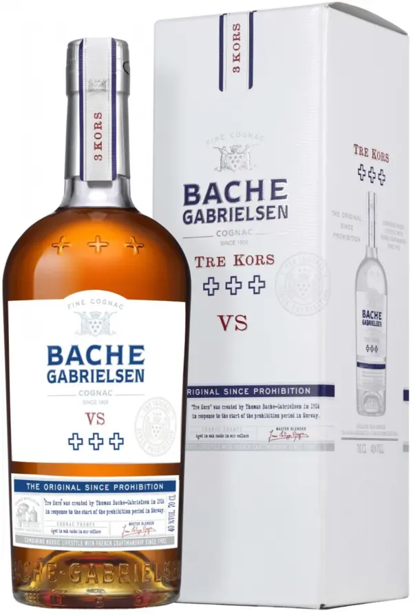 3428681004174 BACHE GABRIELSEN COGNAC VS TRE KORS BACHE GABRIELSEN COGNAC VS TRE KORS
