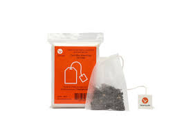 5207143044723 CORN FIBER DRAWSTRING TEA BAGS BIODEGRADABLE 11805 CORN FIBER DRAWSTRING TEA BAGS BIODEGRADABLE 11805