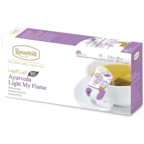 RONNEFELDT LEAFCUP AYURVEDA LIGHT MY FLAME