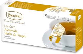 RONNEFELDT LEAFCUP AYURVEDA HERBS & GINGER