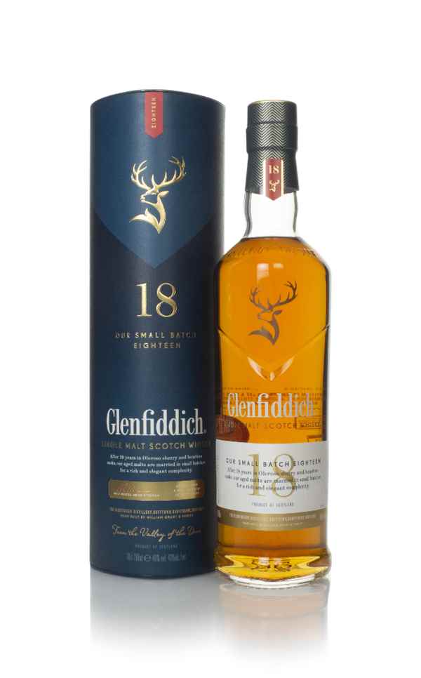 GLENFIDDICH 18 YEARS SINGLE MALT GLENFIDDICH 18 YEARS SINGLE MALT