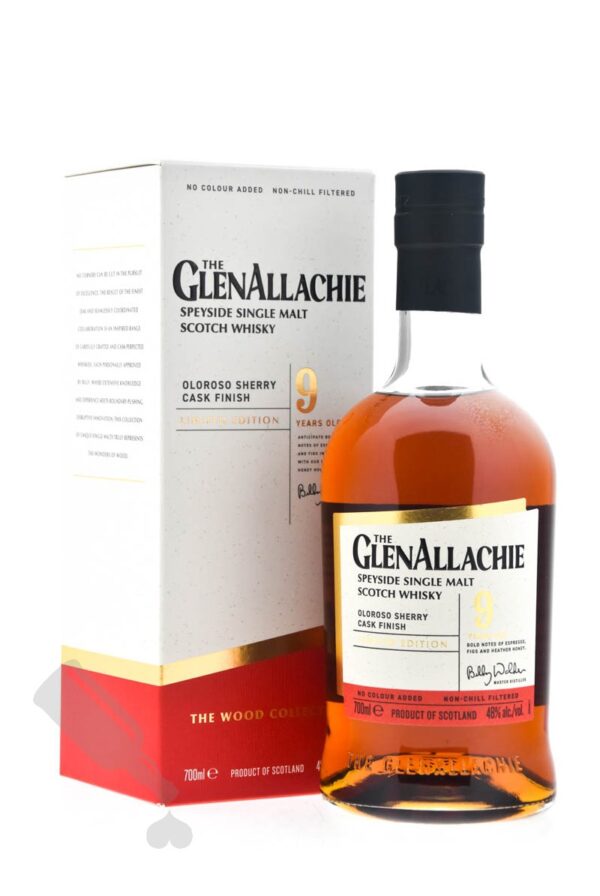 GLENALLACHIE 9 YEARS OLOROSO SHERRY CASK GLENALLACHIE 9 YEARS OLOROSO SHERRY CASK
