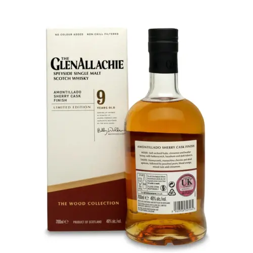 GLENALLACHIE 9 YEARS AMONTILLADO SHERRY CASK