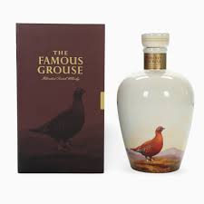 THE FAMOUS GROUSE CERAMIC DECANTER BLENDED