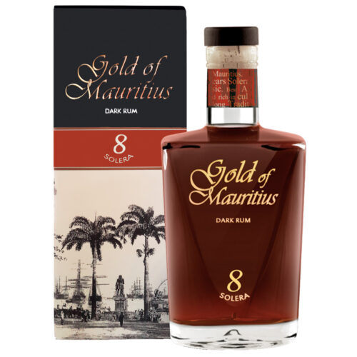 GOLD OF MAURITIUS DARK RUM 8 SOLERA