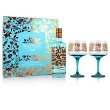 SILENT POOL 2 GLASSES GIFT BOX