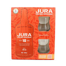 JURA 10 YEARS 2 GLASSES GIFT BOX JURA 10 YEARS 2 GLASSES GIFT BOX