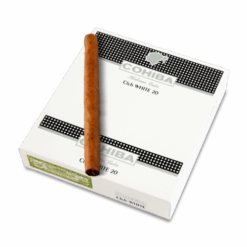 COHIBA CLUB 20 WHITE COHIBA CLUB 20 WHITE