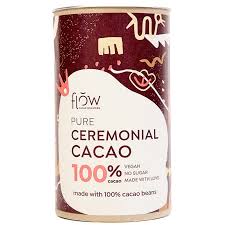 FLOW DRINKING CHOCOLATE PURE CEREMONIAL CACAO 100%
