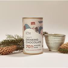 FLOW DRINKING CHOCOLATE SALTED CARAMEL & CINNAMON 70%