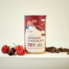 FLOW DRINKING CHOCOLATE HABANERO CHILLI & CARDAMOM 70%
