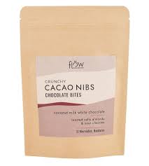 FLOW CRUNCHY CACAO NIBS CHOCOLATE BITES