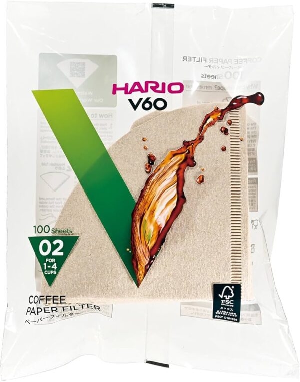 Hario V60 02 Coffee Paper Filter