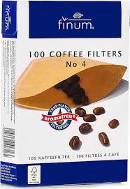 COFFEE FILTER FINUM 100 NO.4