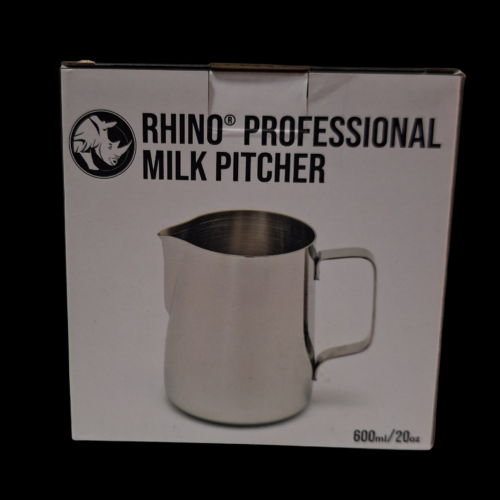 COFFEE RHINO PROFESSIONAL MILK PITCHER 600ML/20OZ