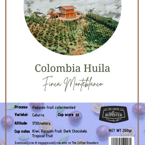 THE COFFEE ROASTER COLOMBIA CO-FERMENTED PASSION FRUIT THE COFFEE ROASTER COLOMBIA CO-FERMENTED PASSION FRUIT