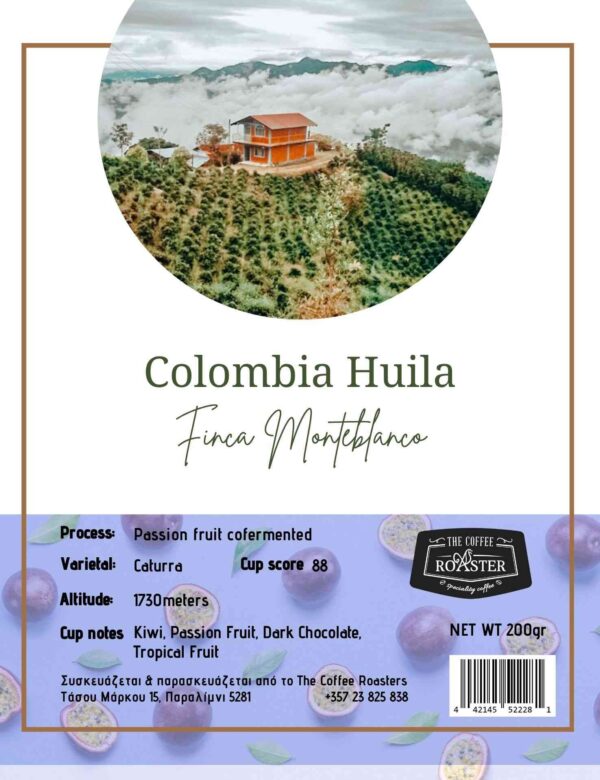 THE COFFEE ROASTER COLOMBIA CO-FERMENTED PASSION FRUIT