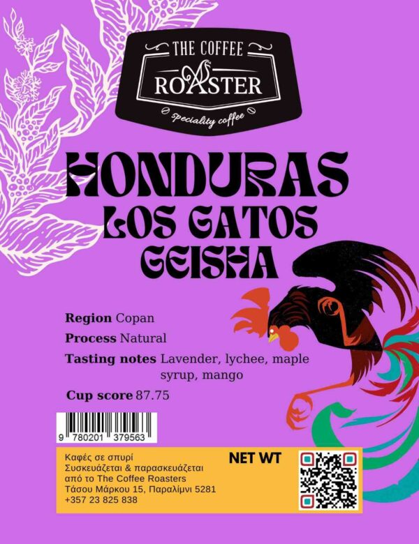 THE COFFEE ROASTER HONDURAS GEISHA THE COFFEE ROASTER HONDURAS GEISHA