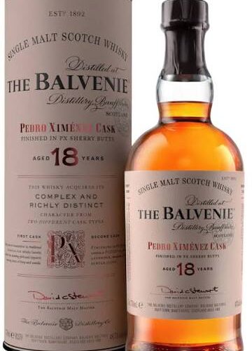 The Balvenie 18 Years Pedro Ximenez Cask 70cl The Balvenie 18 Years Pedro Ximenez Cask 70cl