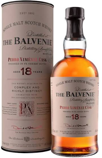 The Balvenie 18 Years Pedro Ximenez Cask 70cl The Balvenie 18 Years Pedro Ximenez Cask 70cl