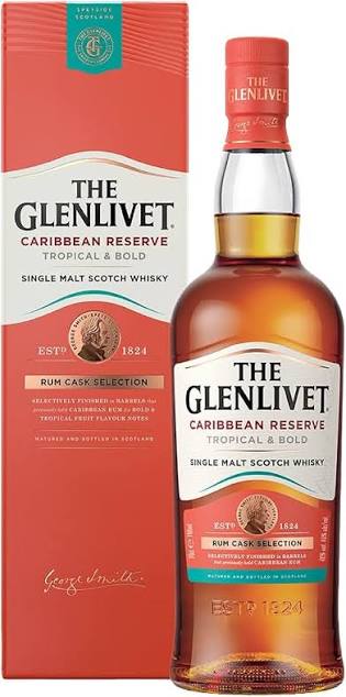 THE GLENLIVET CARIBBEAN RESERVE TROPICAL & BOLD THE GLENLIVET CARIBBEAN RESERVE TROPICAL & BOLD